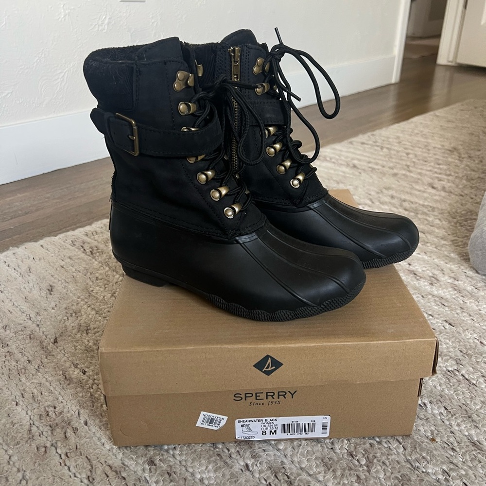 Perry Shearwater Black Boots